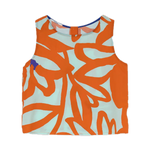 Top Dr Bloom Ana Flores Agua - ECRU