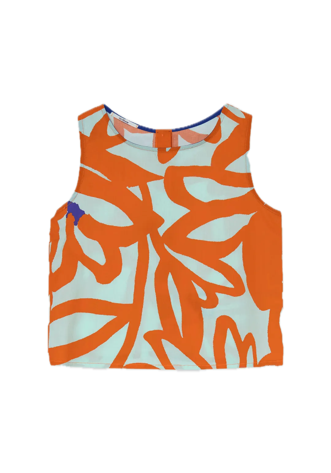 Top Dr Bloom Ana Flores Agua - ECRU