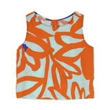 Top Dr Bloom Ana Flores Agua - ECRU