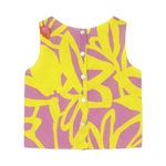 Top Dr Bloom Ana Flores Amarillo - ECRU