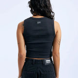 Top Dr. Denim Ainslee Off Black - ECRU