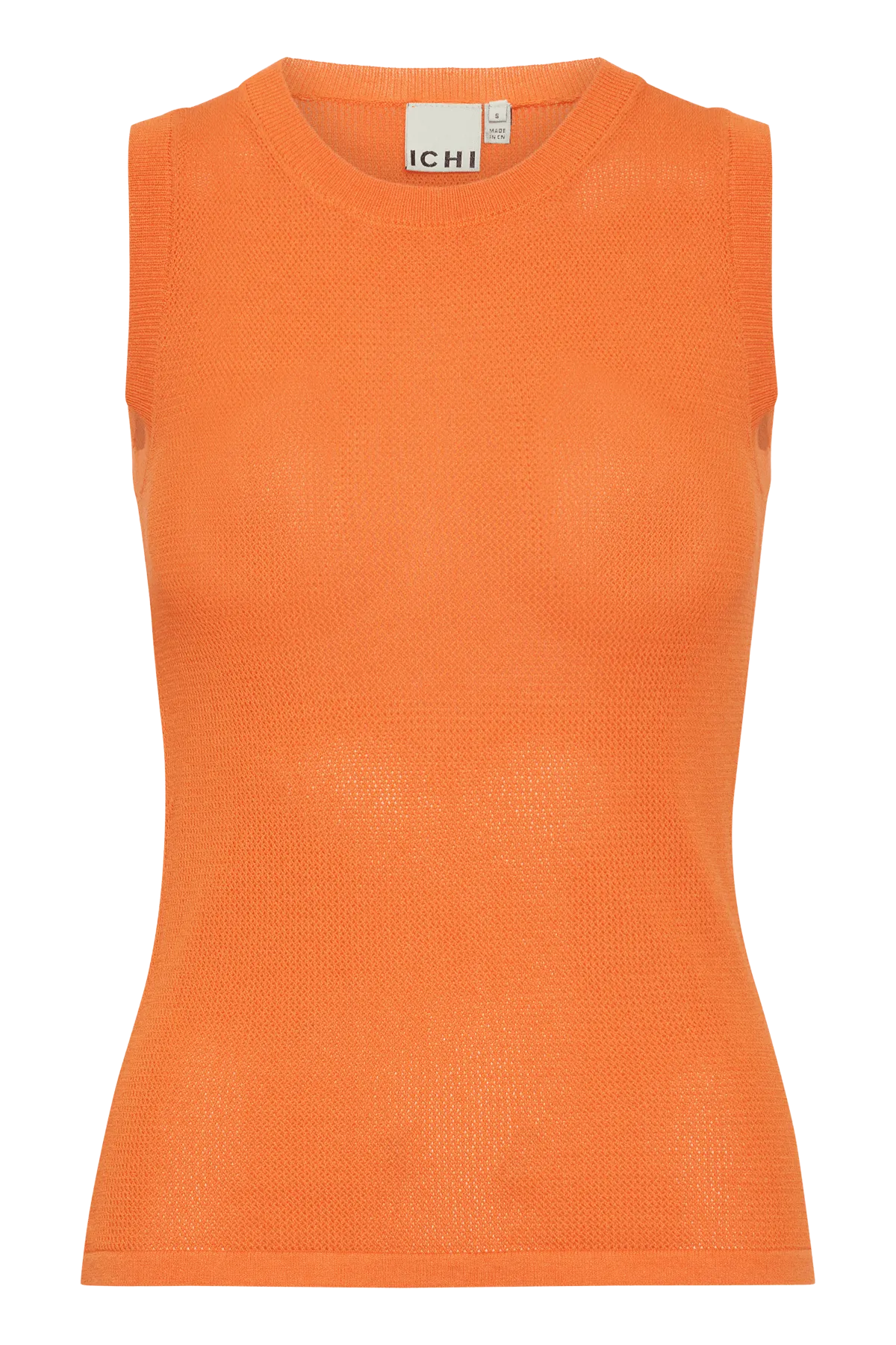 Top ICHI Delany Coral Rose - ECRU