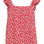 Top ICHI Marrakech AOP 5 - ECRU