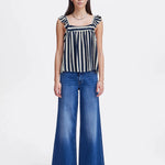 Top ICHI Marrakech Total Eclipse - ECRU