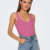 Top JDY Nanna Ibis Rose - ECRU