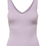 Top JDY Nanna Pastel Lilac - ECRU