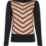 Top King Louie Ivy Lapis Stripe - ECRU