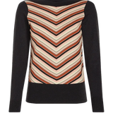 Top King Louie Ivy Lapis Stripe - ECRU