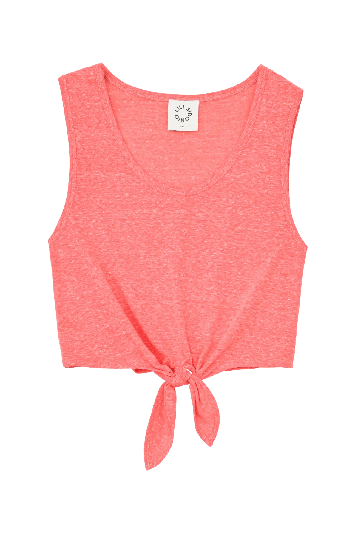 Top Lili Sidonio Nudo Coral - ECRU