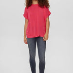 Top Nümph Nudarlene Raspberry Sorbet - ECRU