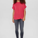 Top Nümph Nudarlene Raspberry Sorbet - ECRU