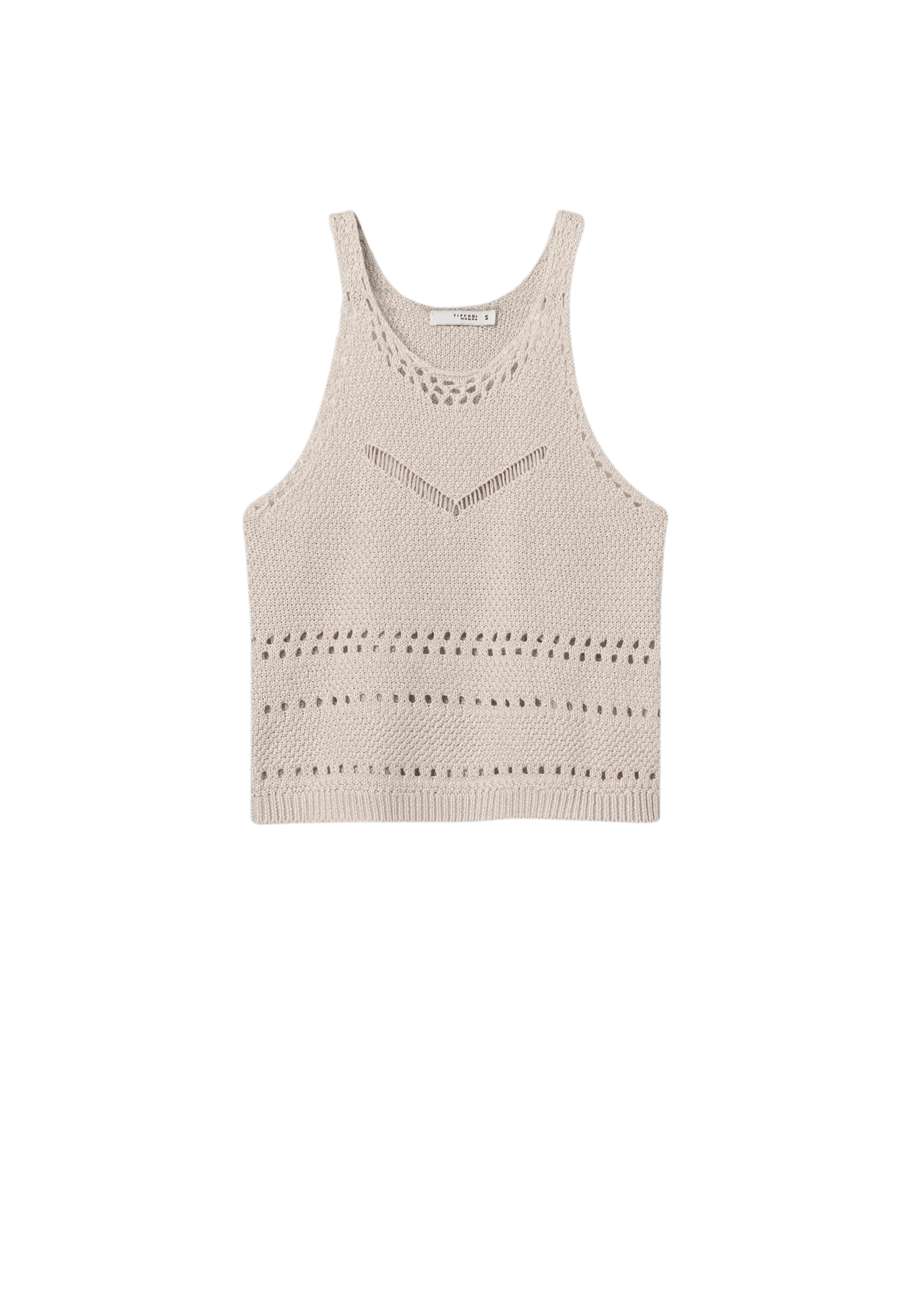 Top TIFFOSI Clan - ECRU