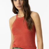 Top TIFFOSI Lagoa 2 Rojo Mineral - ECRU