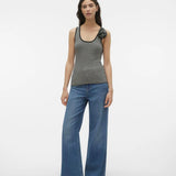 Top Vero Moda Bloom Birch - ECRU