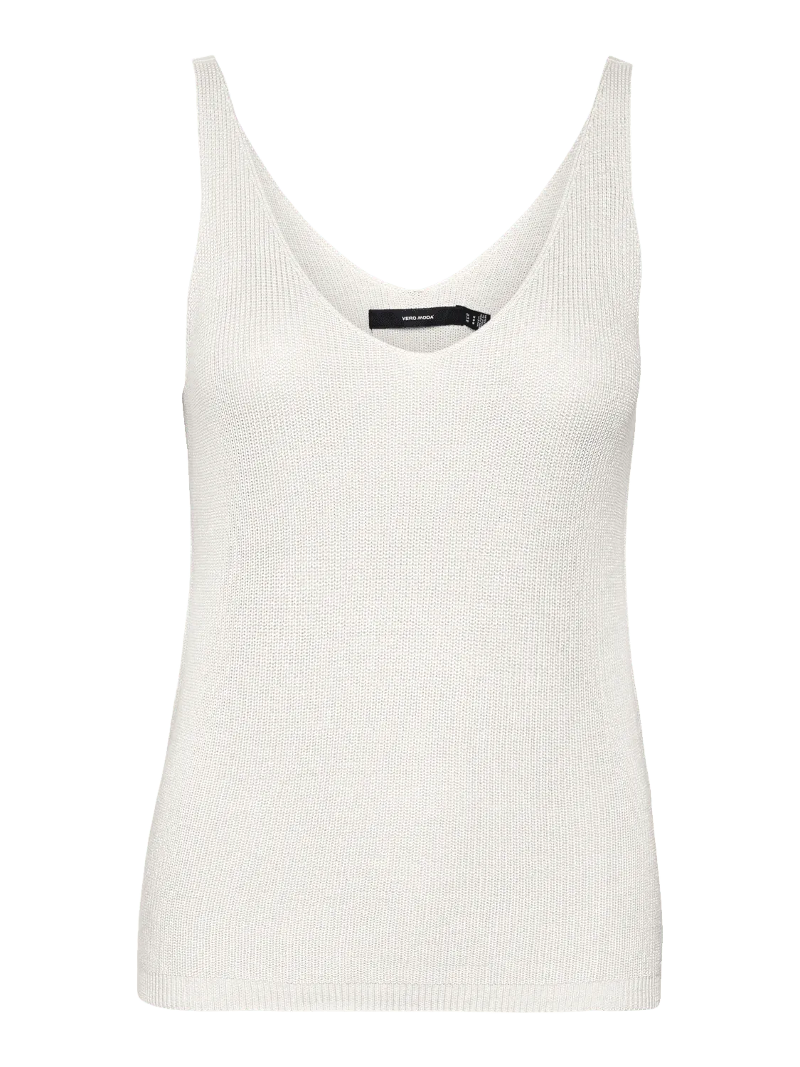 Top Vero Moda New Lex Sun Snow White - ECRU