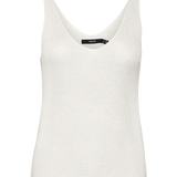 Top Vero Moda New Lex Sun Snow White - ECRU