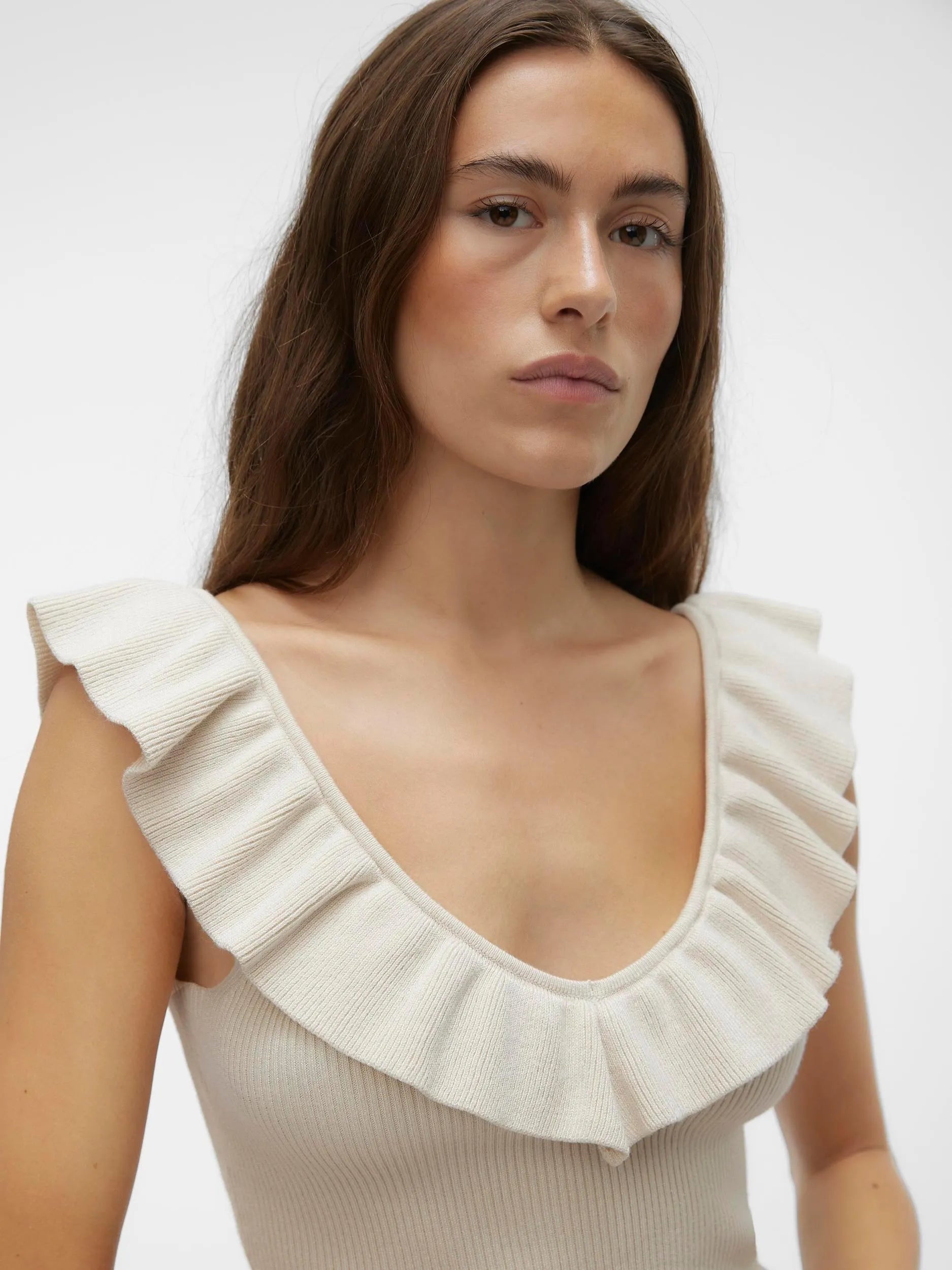 Top Vero Moda Provence - ECRU