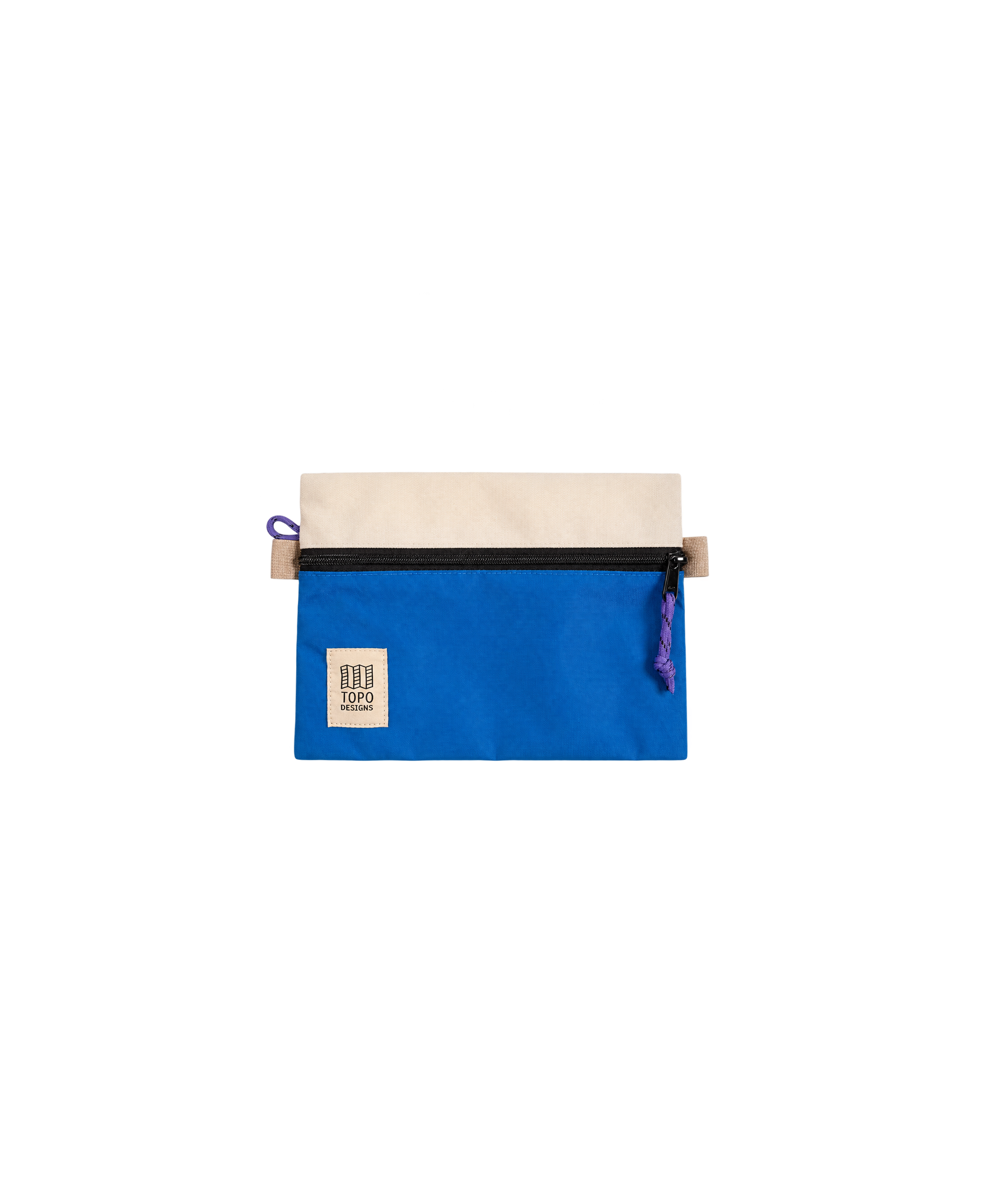 Flat neceser TOPO DESIGNS Bag Medium Classic Blue / Bone White