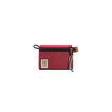 Flat neceser TOPO DESIGNS Bag Micro Maroon / Salsa