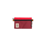 Flat neceser TOPO DESIGNS Bag Small Maroon / Salsa