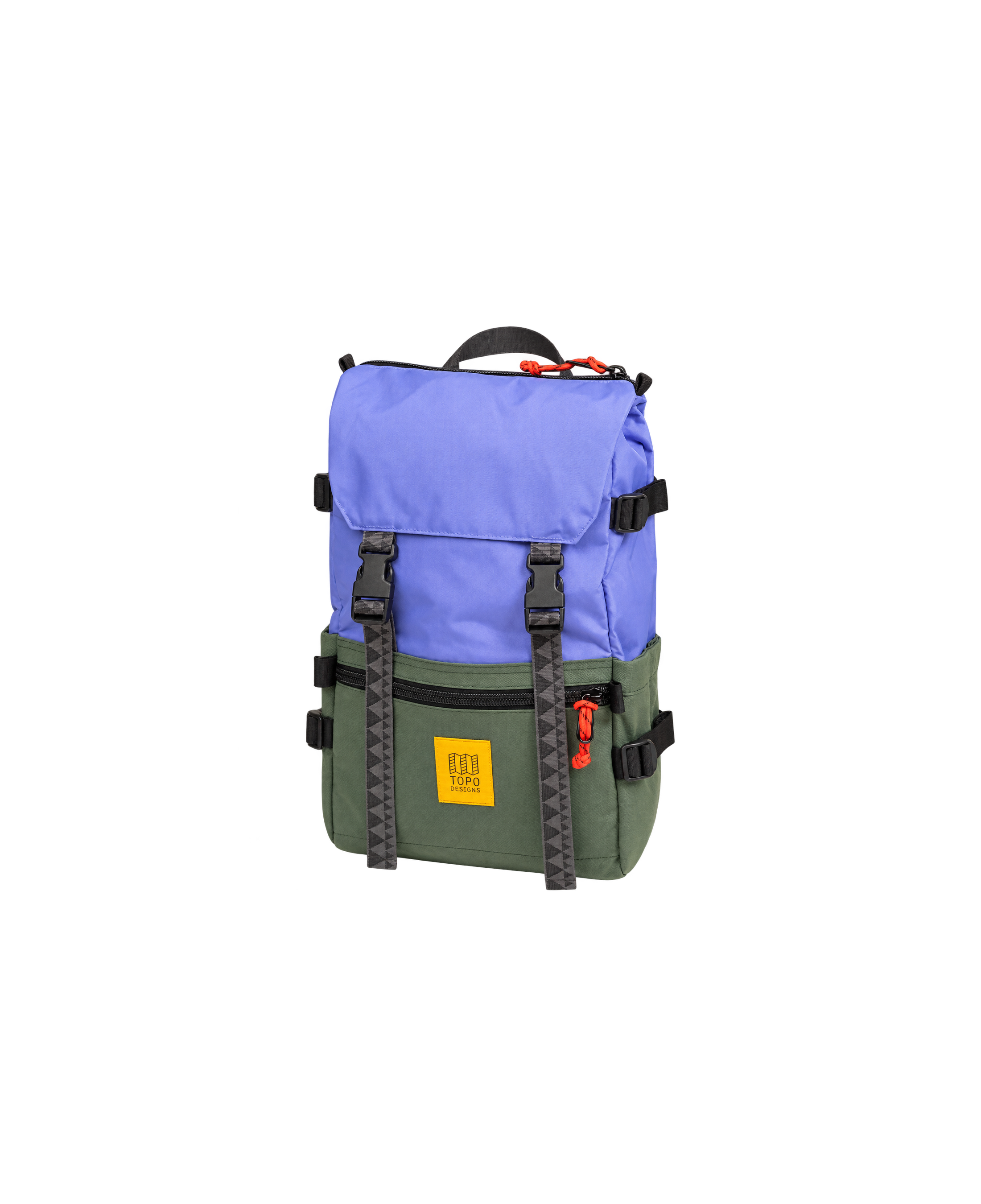 Flat mochila TOPO DESIGNS Rover Pack Classic Very Peri / Forest