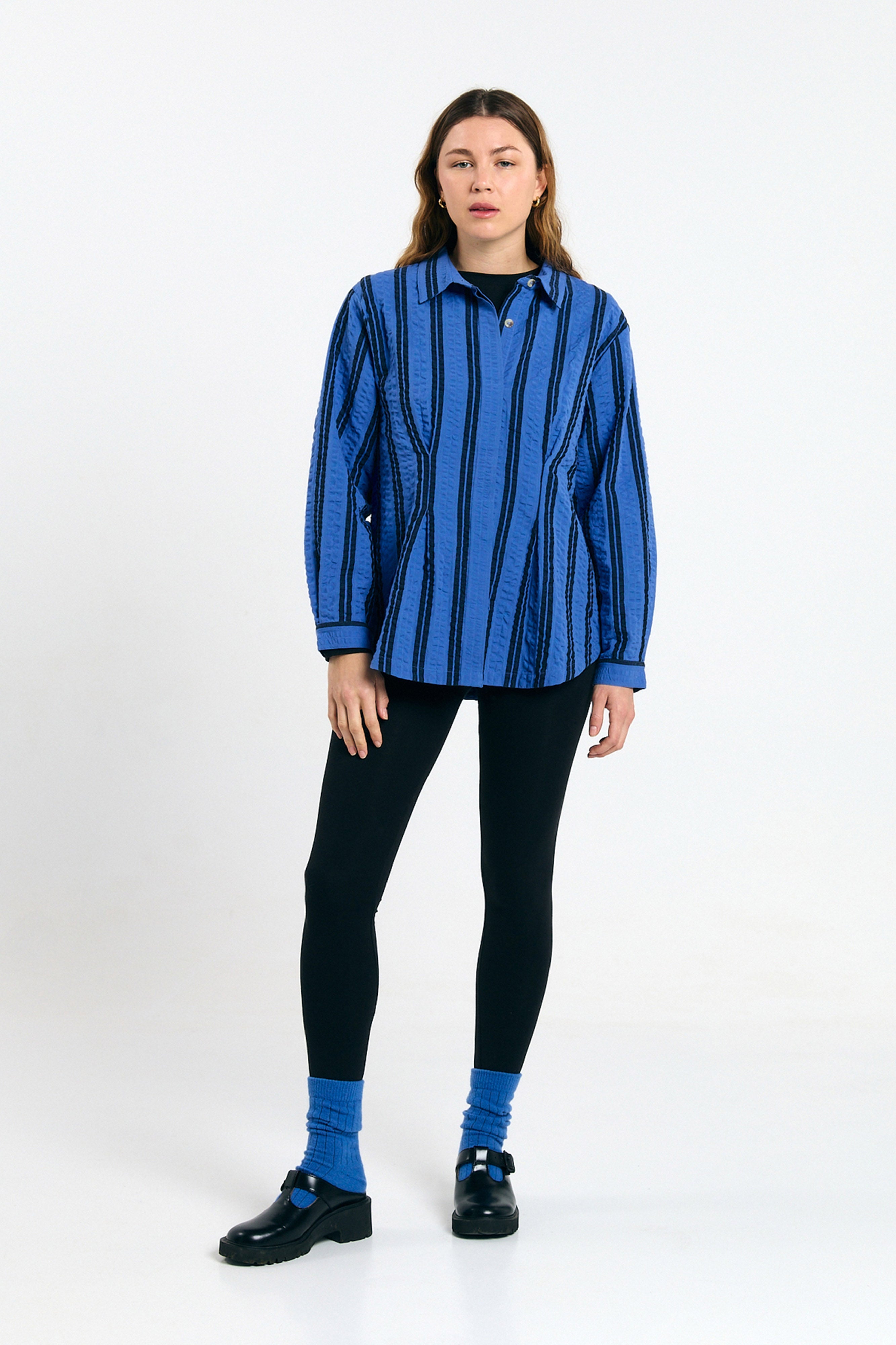 Camisa SUITE13LAB Tui Stripes Blue