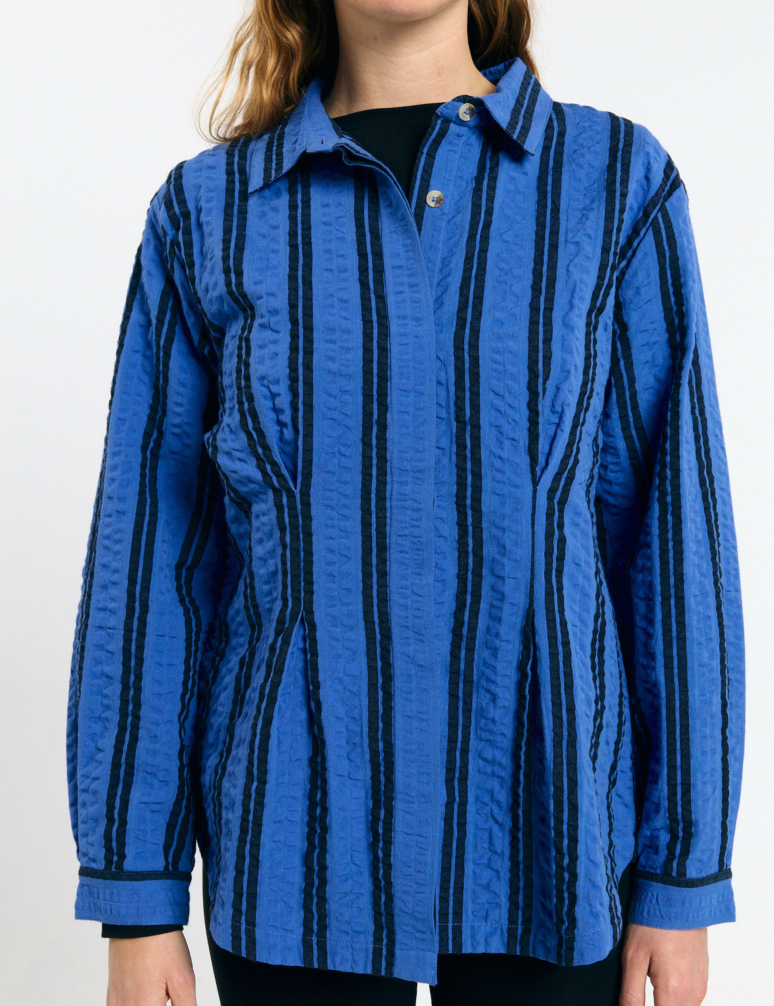 Camisa SUITE13LAB Tui Stripes Blue