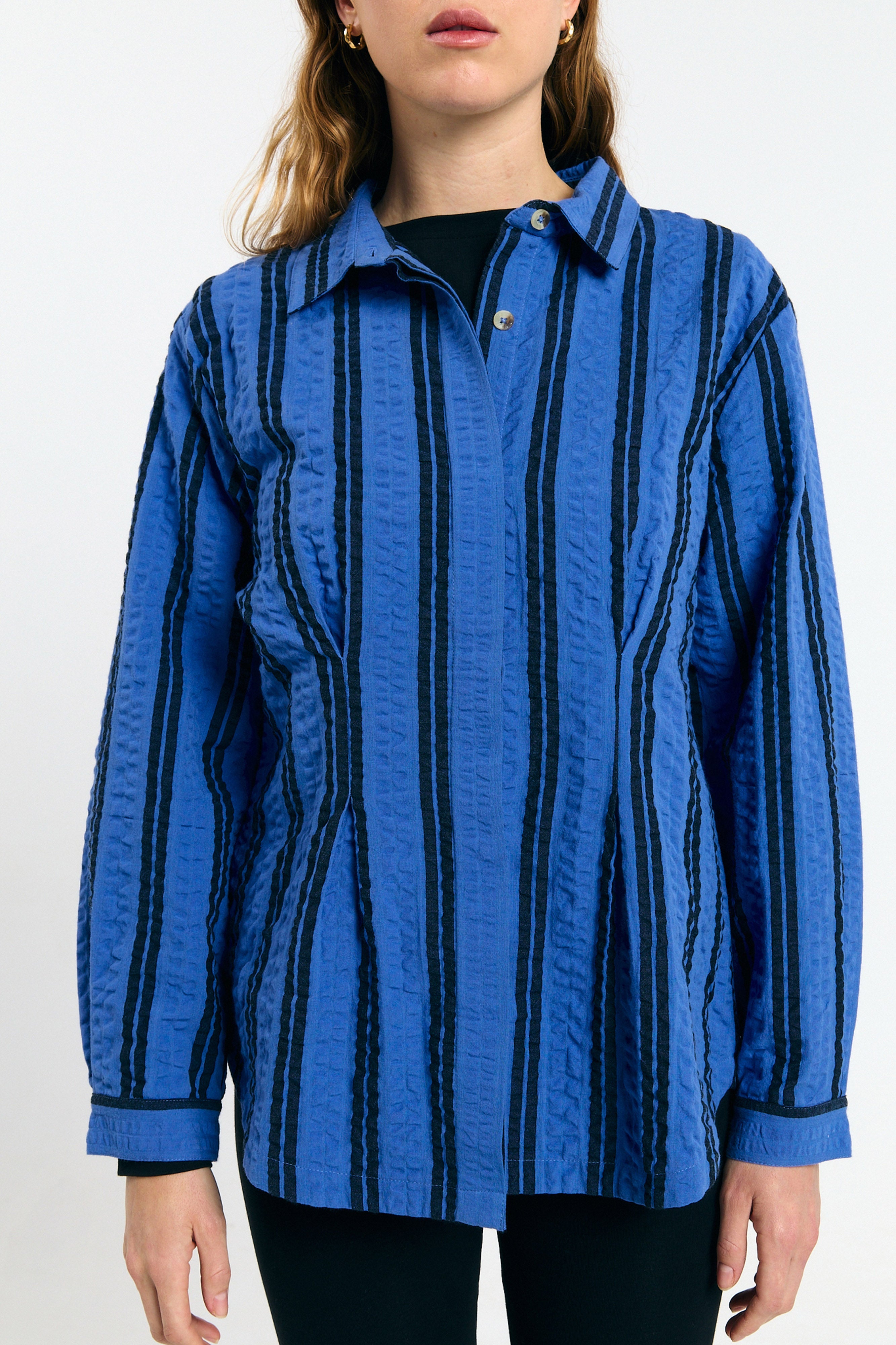 Camisa SUITE13LAB Tui Stripes Blue