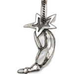 Charm Twojeys x Peggy Gou Claw Plata — flat frontal con fondo transparente