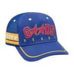 Gorra Twojeys x Peggy Gou Trucker Azul Marino — flat frontal con fondo transparente