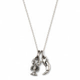 Twojeys charm Claw en plata, vista oficial 3