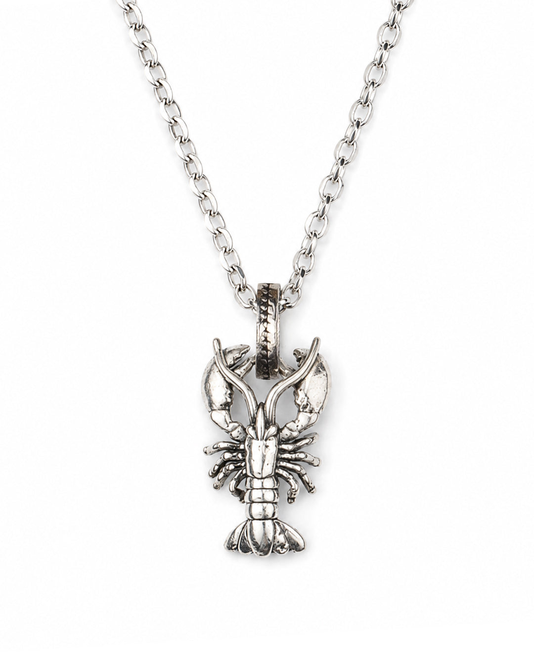 Twojeys charm Lobster en plata, vista oficial 2