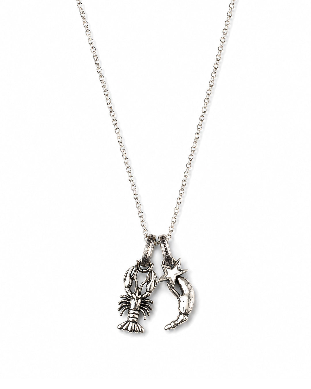 Twojeys charm Lobster en plata, vista oficial 3