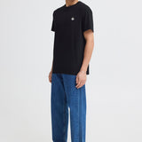 Camiseta SOLID Vilton Negro verdadero