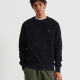 Jersey FARAH Sage Nepped True Navy