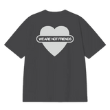 Camiseta WE ARE NOT FRIENDS Union Love Antra Boxy