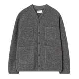 Cárdigan UNIVERSAL WORKS Wool Fleece Grey Marl