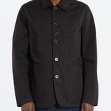 UNIVERSAL WORKS Bakers Twill Black - frontal