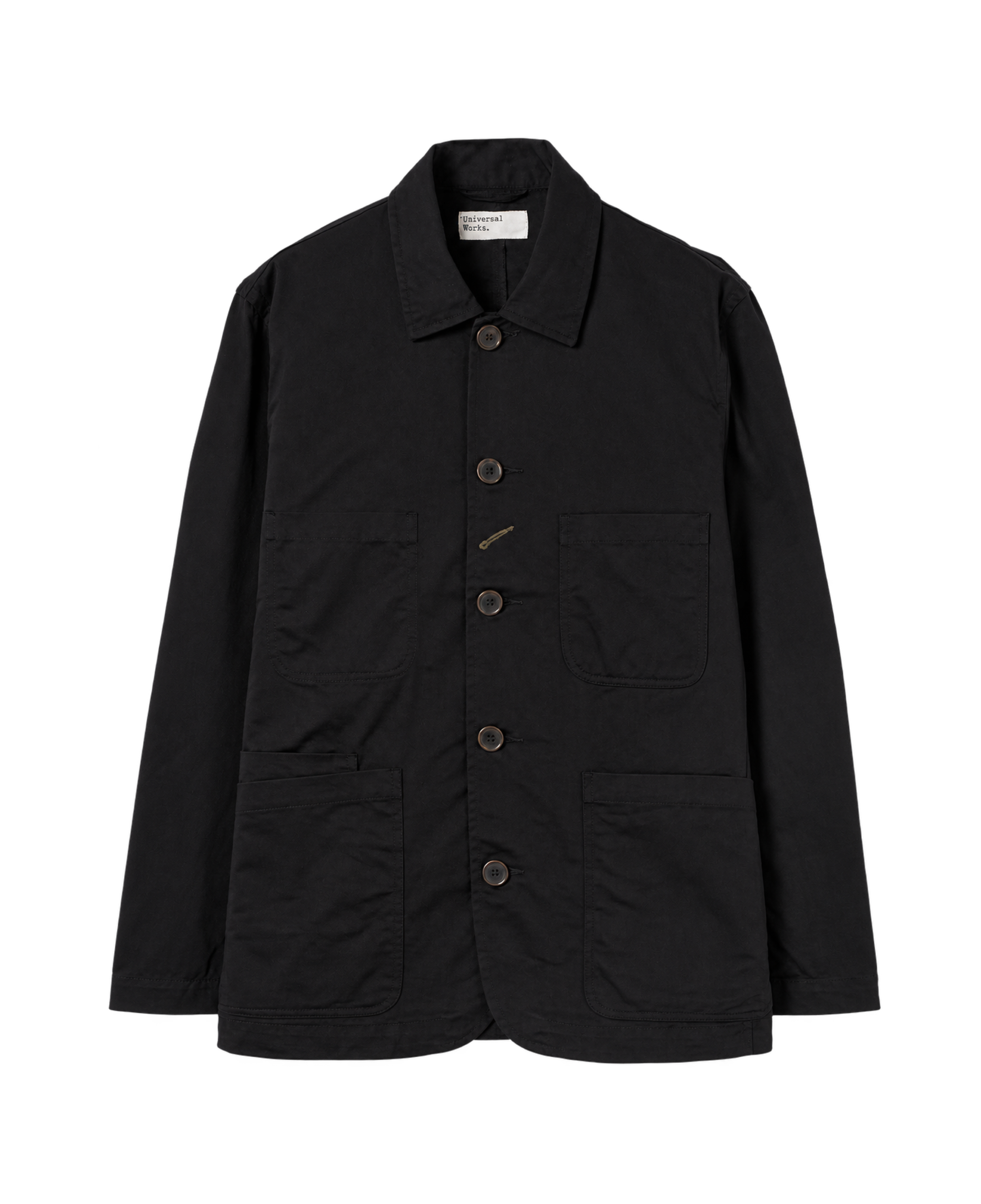 Chaqueta UNIVERSAL WORKS Bakers Twill Black