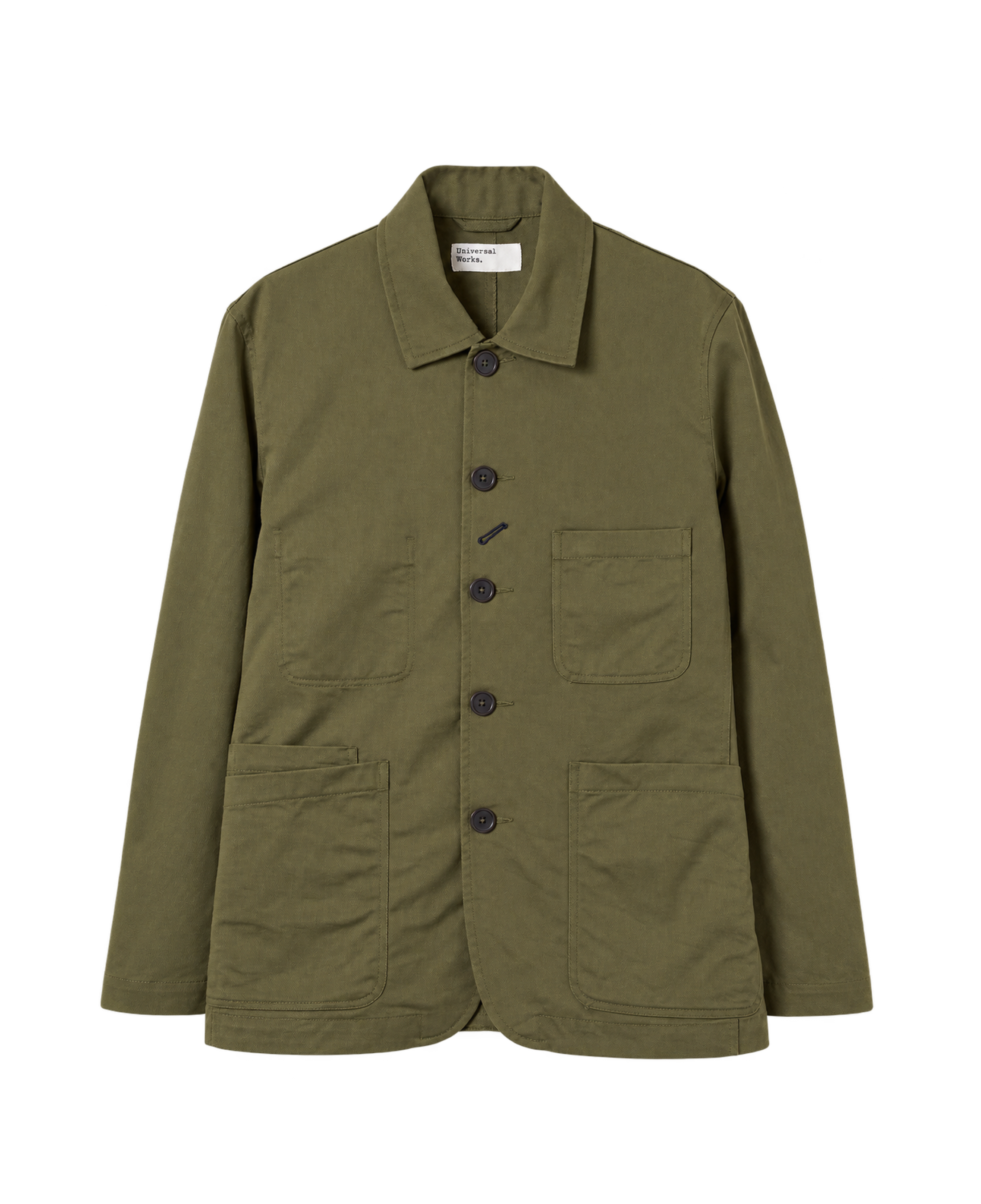 Chaqueta UNIVERSAL WORKS Bakers Twill Light Olive