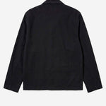 UNIVERSAL WORKS Franck Brushed Moleskin Black - espalda