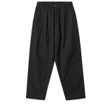 Pantalón UNIVERSAL WORKS Pleated Track Brushed Moleskin Black