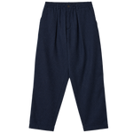 Pantalón UNIVERSAL WORKS Pleated Track Wool Herringbone Navy