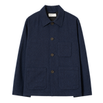 Chaqueta UNIVERSAL WORKS Ives Wool Herringbone Navy