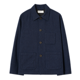 Chaqueta UNIVERSAL WORKS Ives Wool Herringbone Navy