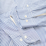 UNIVERSAL WORKS Queens Cotton Patched Shirt Navy - detalle