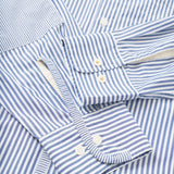 UNIVERSAL WORKS Queens Cotton Patched Shirt Navy - detalle