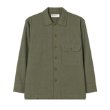 Camisa UNIVERSAL WORKS Fatigue Slub Sateen Olive