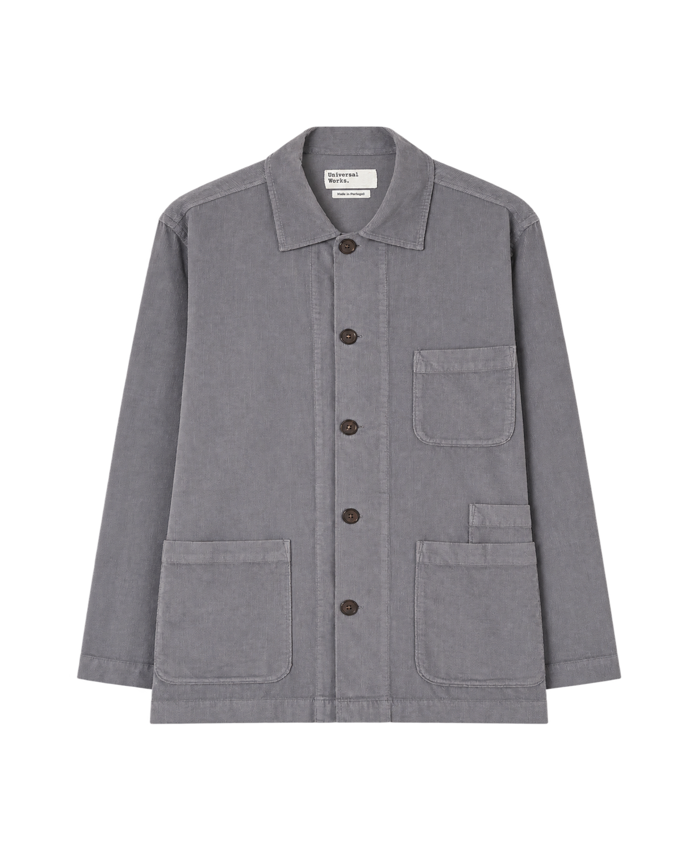 Sobrecamisa UNIVERSAL WORKS Bakers Fine Cord Grey
