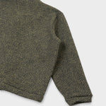 UNIVERSAL WORKS Advance Raven Fleece Olive - espalda